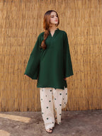 Embroidered 2PC MSK – Green