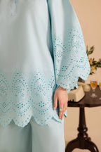 Summer Schiffli Embroidered Co-Ord - RZ1152