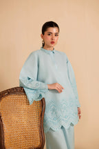 Summer Schiffli Embroidered Co-Ord - RZ1152
